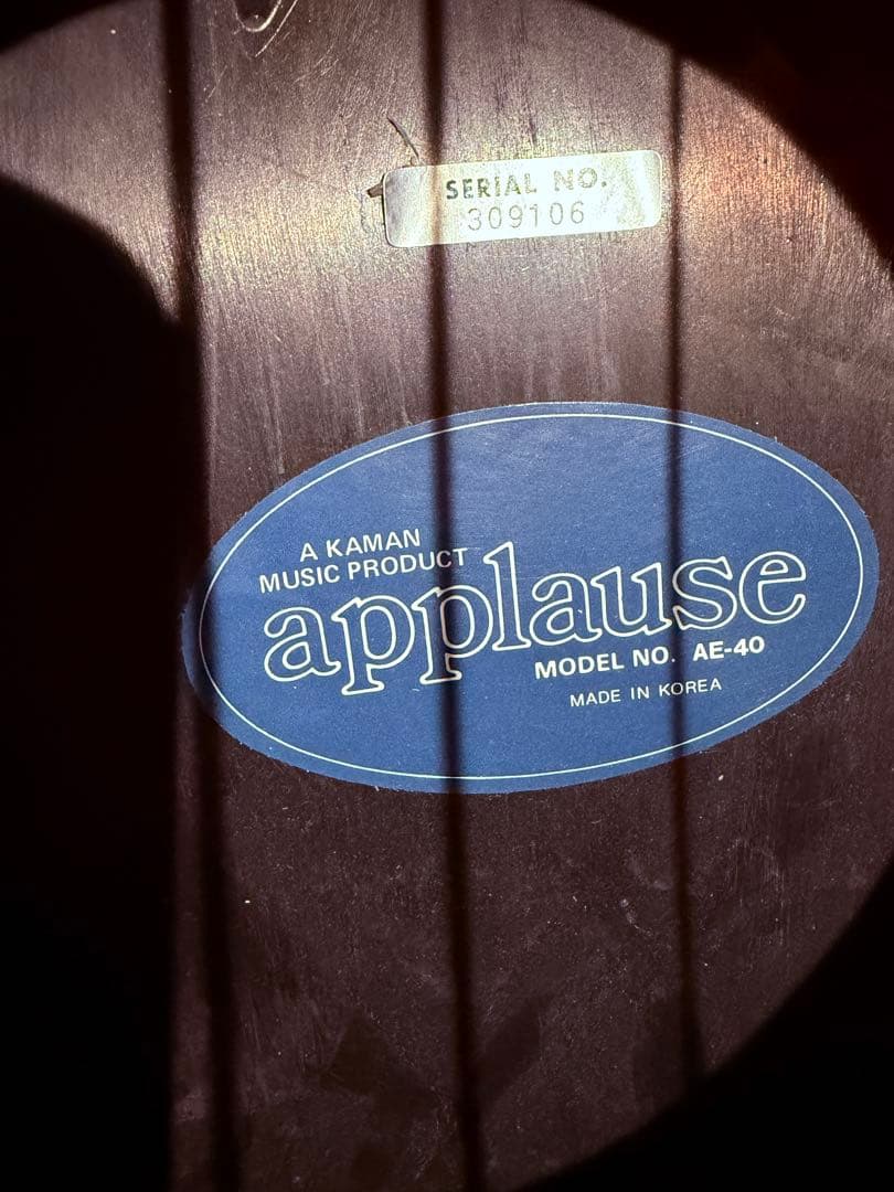 アプローズ　Applause アコースティックベース ハードケース付き