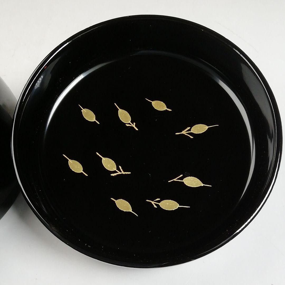 Ｗ７８　棗　『一粒万倍蒔絵』『平棗』『松雲 造』　共箱　茶道具