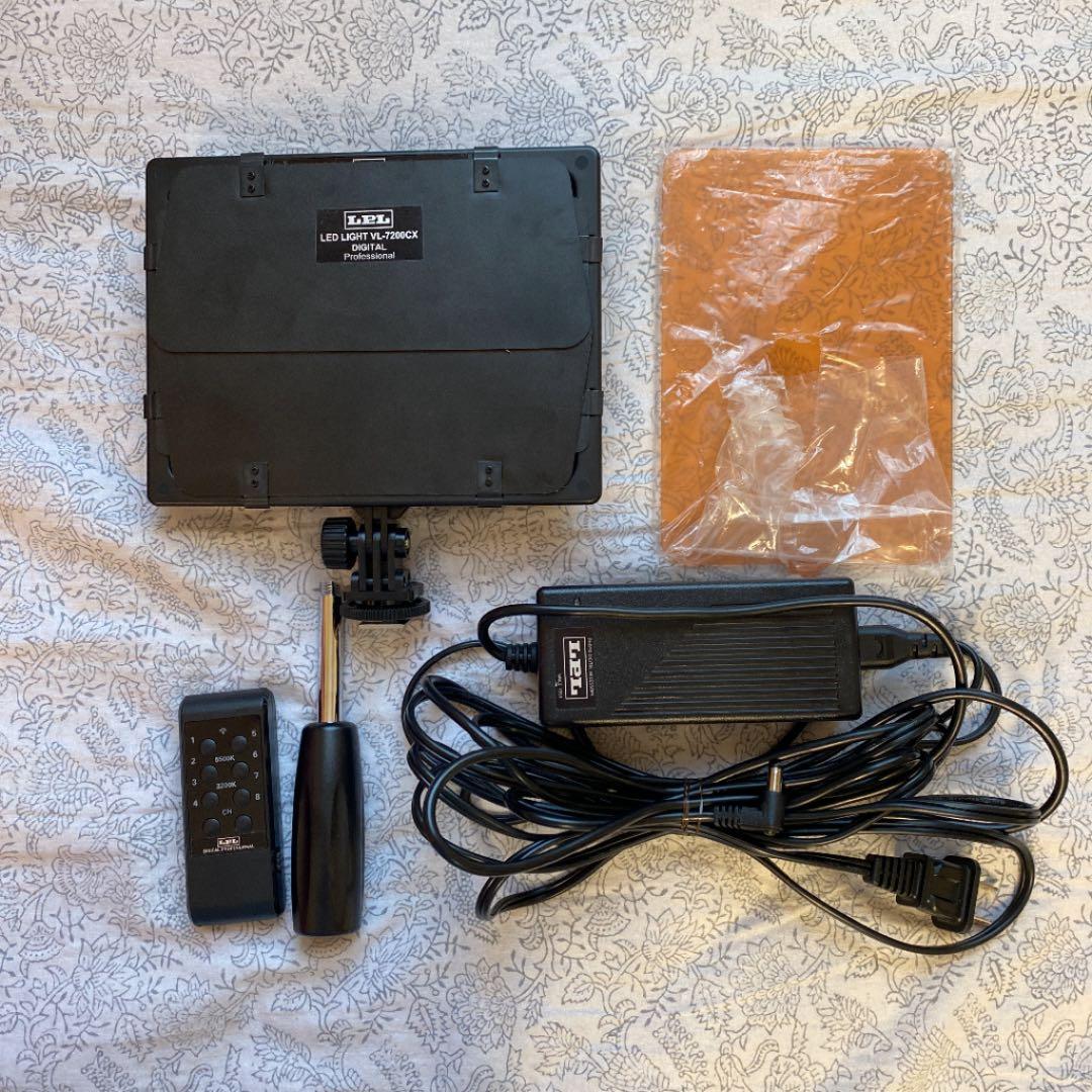 照明　LPL LEDライト VL-7200CX 中古美品