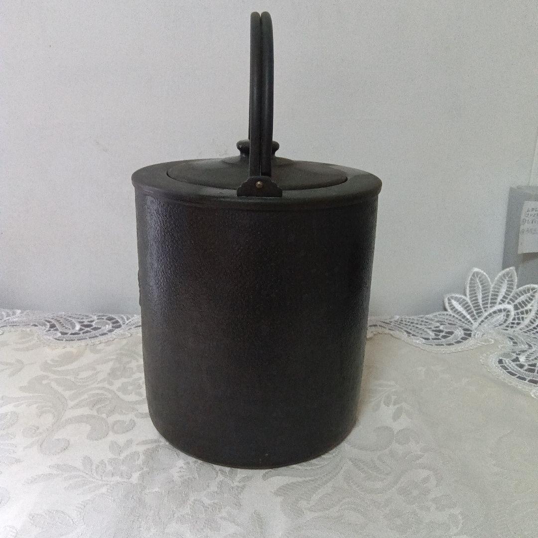 洗瓶　水次 　菊桐紋　茶道具　銅製