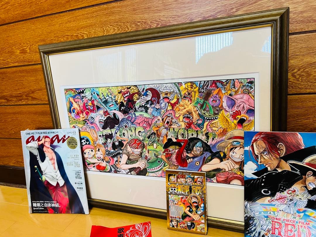 ONE PIECE劇場版STRONG WORLD 高級複製原画　RED特典セット