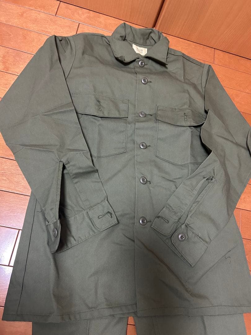 米軍上下セット　ジャケット　パンツ 実物　迷彩服セット　サバゲー