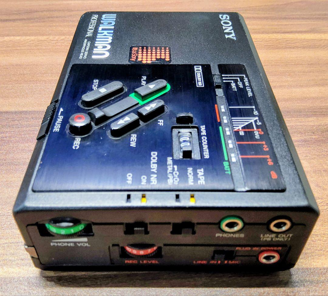 【超極美品！】整備済 SONY プロフェッショナル WALKMAN WM-D3