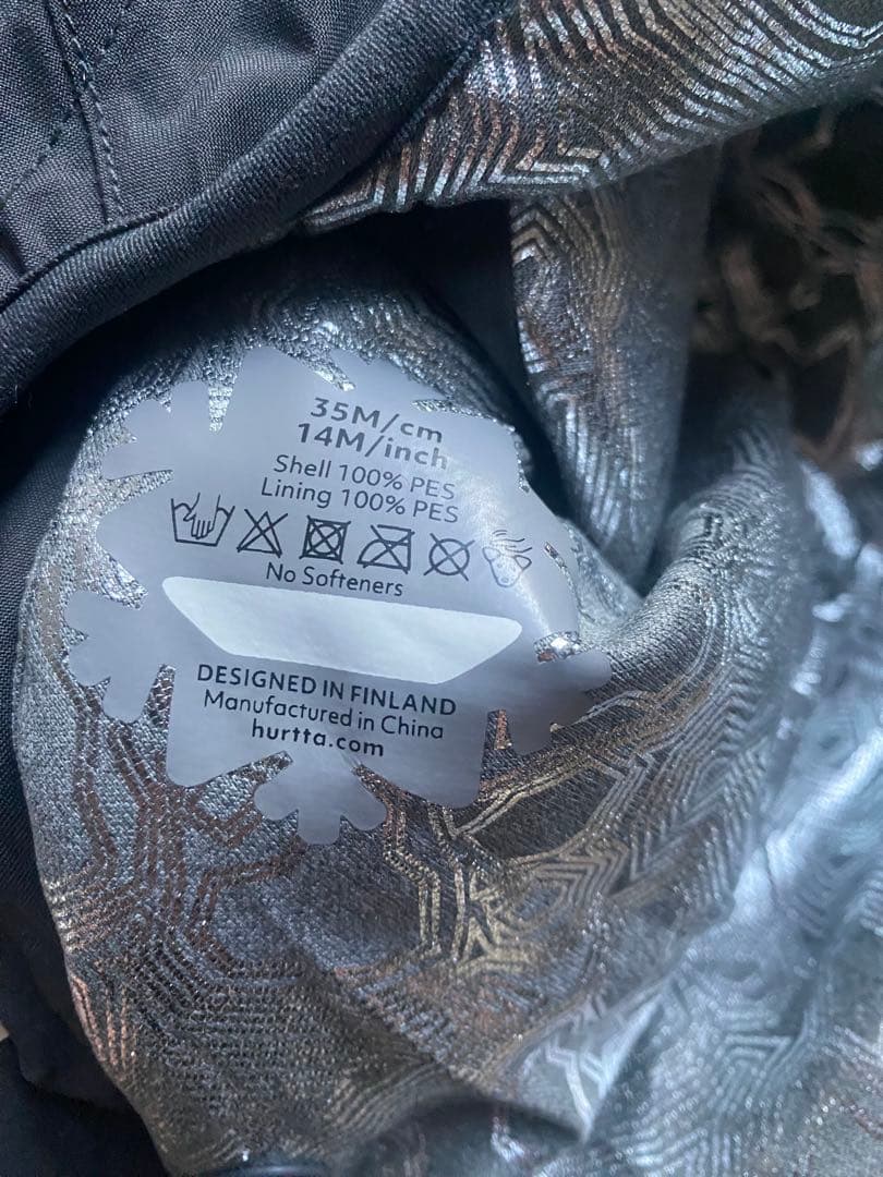 35M　グレー　フルッタ　Hurtta エクストリームオーバーオール