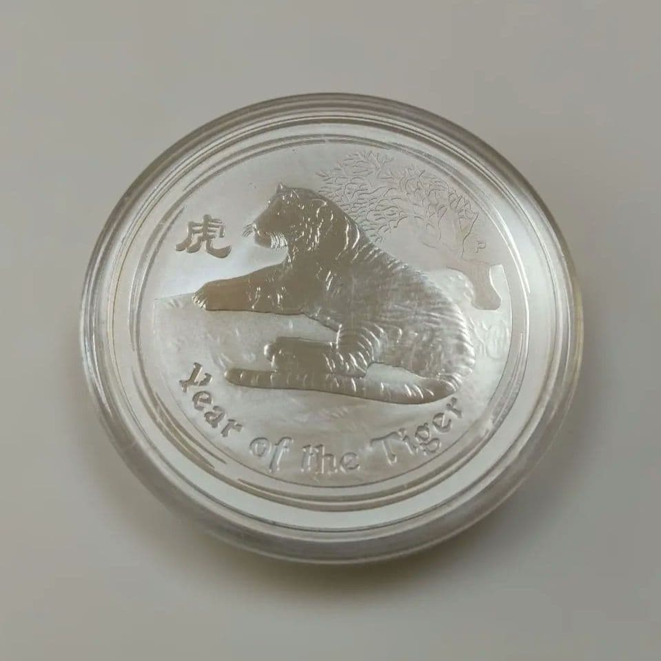 銀　シルバー　オーストラリア 2ドル　2010年 2オンス