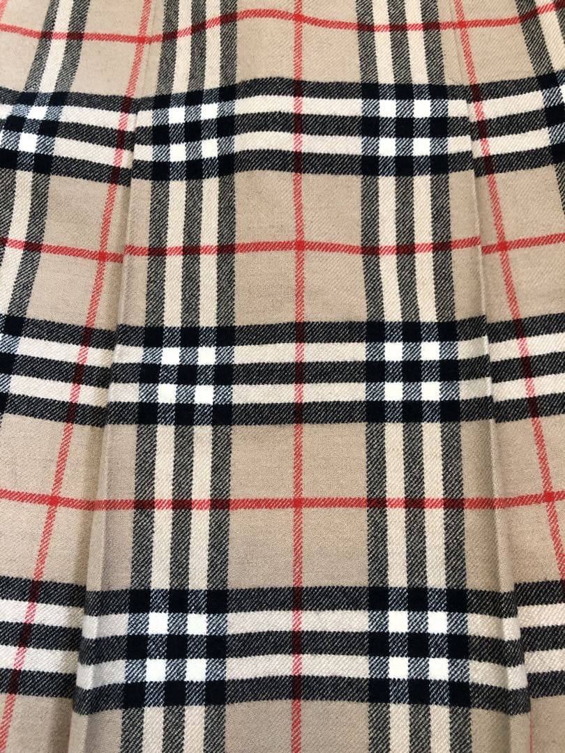 BURBERRY バーバリー　ノヴァチェック　ノバチェック　スカート　ベージュ