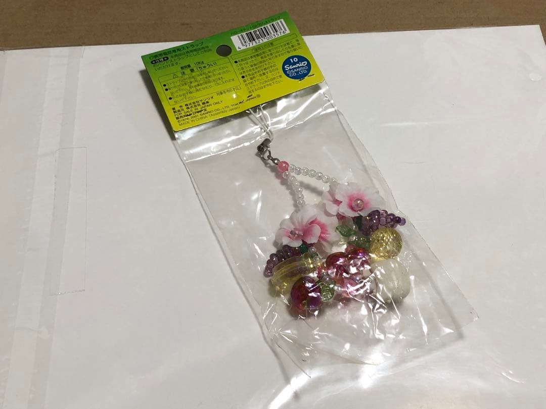 激レア　ハローキティ　トロピカル　ストラップ　カオハナ