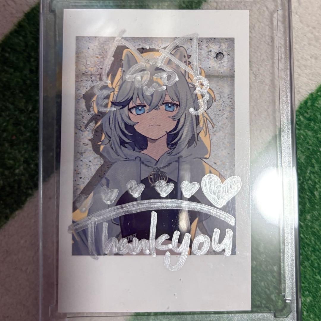 KMNZ TINA 直筆サイン入りフォトカード