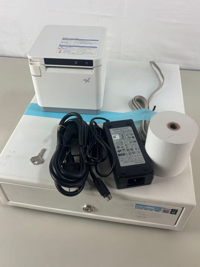 スター精密 MCP30 WT レシートプリンター ＋ キャッシュドロアセット