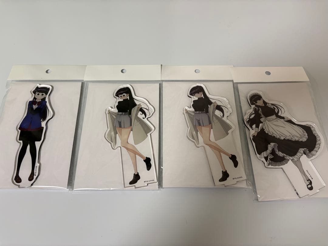 古見さんは、コミュ症です。 描き下ろしアクリルスタンド 4店セット 希少品 レア