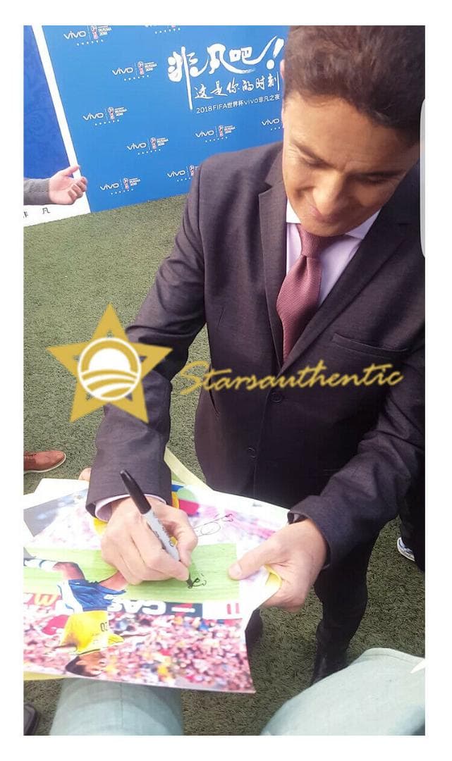 直筆サイン入り写真 ベベト ブラジルのサッカー選手 /フレームなし/SA鑑定済