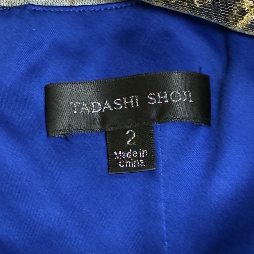 【美品】タダシショージ　TADASHI SHOJI カクテルドレス　Mサイズ
