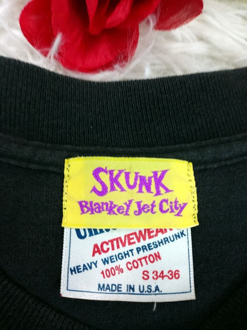 【入手困難】USA製 90sブランキージェットシティ 両面プリント Tシャツ