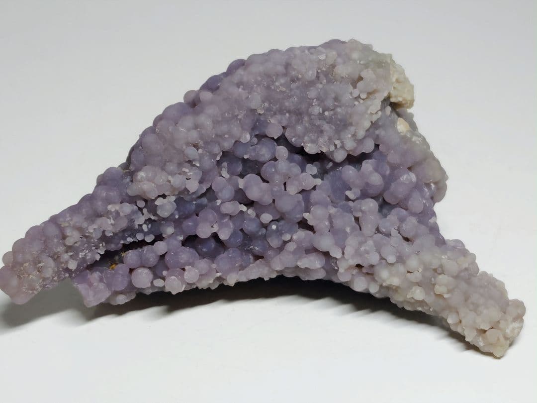 N-18 グレープアゲート 180g グレープカルセドニー 原石 自然石 鉱物