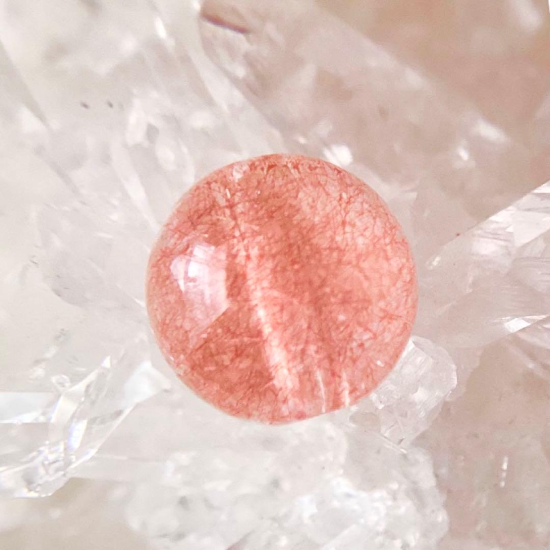 天然石★ブレスレット ストロベリークォーツ ♪ 359