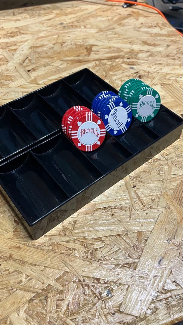 Bicycle バイシクル カジノチップ　ポーカーチップセット 大量　200枚