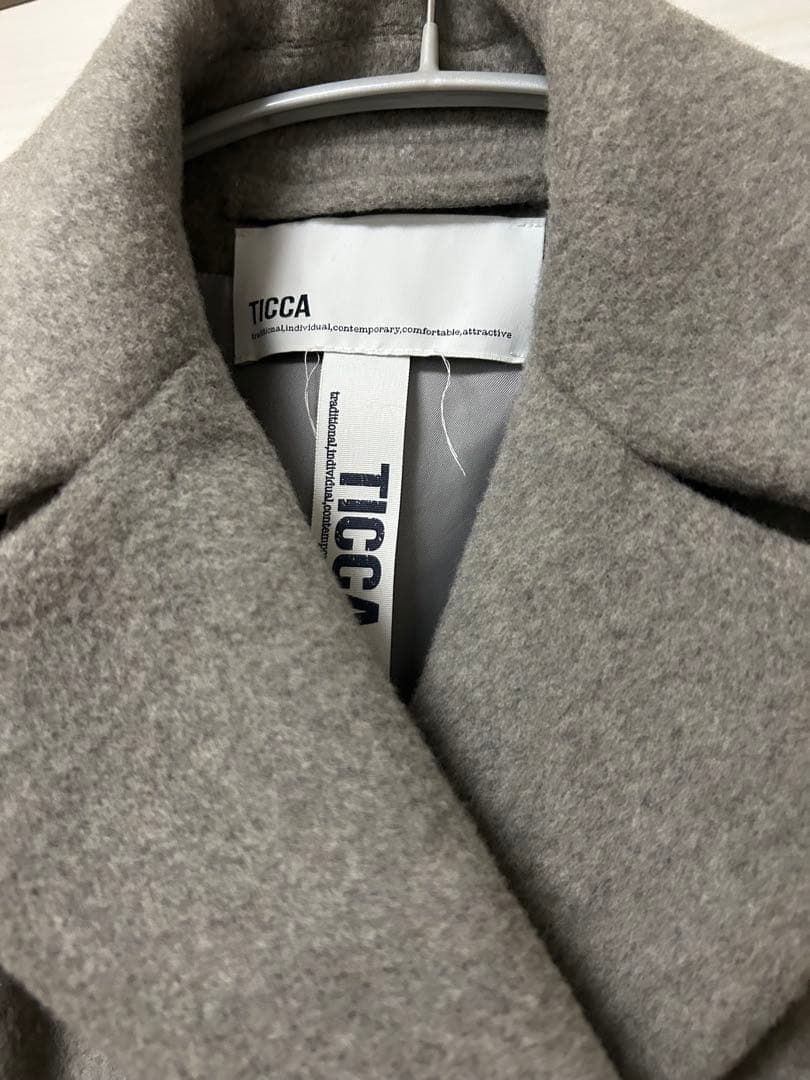 美品TICCAテントコート　グレー