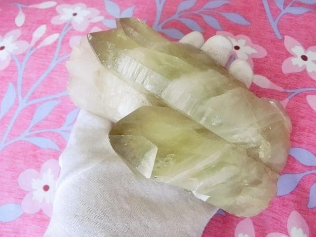 【非加熱 シトリン 】クラスター ナチュラル 原石 タントリックツイン