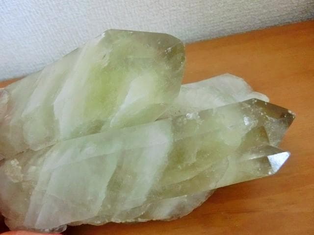 【非加熱 シトリン 】クラスター ナチュラル 原石 タントリックツイン