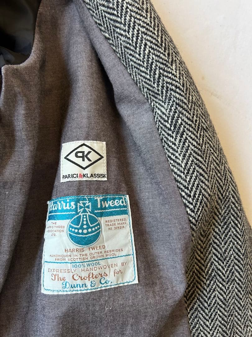 PARICI KLASSISK パーリッシィクラシスク ハリスツィードコート