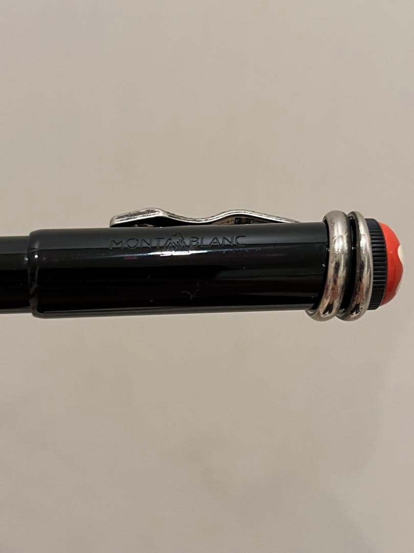 【美品】モンブラン ヘリテイジ ルージュ＆ノワール・ボールペン