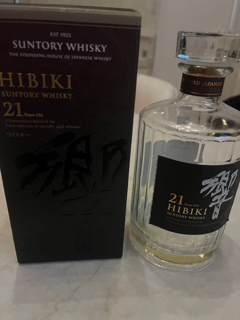 HIBIKI 21 Years Old ウイスキー 750ml空瓶
