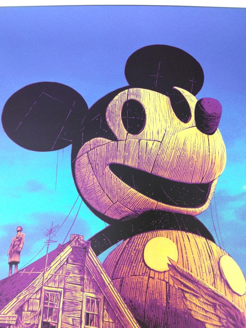 ミッキー　ディズニー　シルクスクリーン　ぷーさん　ダフィー　スティッチ　ジーニー