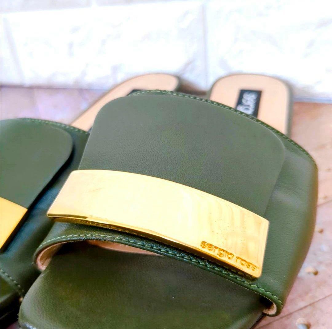 sergio rossi　セルジオロッシ　sr1　ミュール　サンダル　レザー