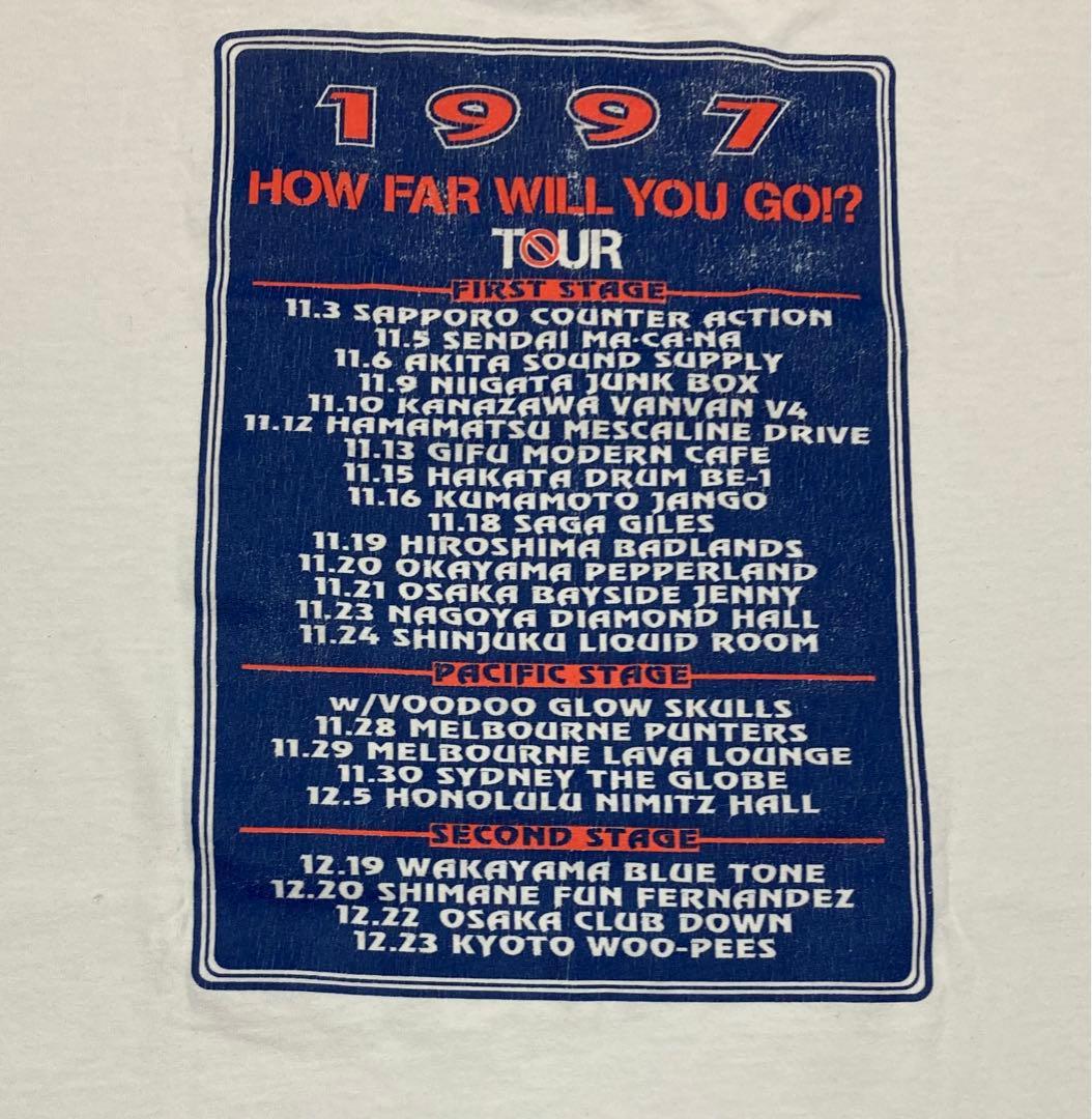 COKEHEAD HIPSTERS 1997ツアー Tシャツ