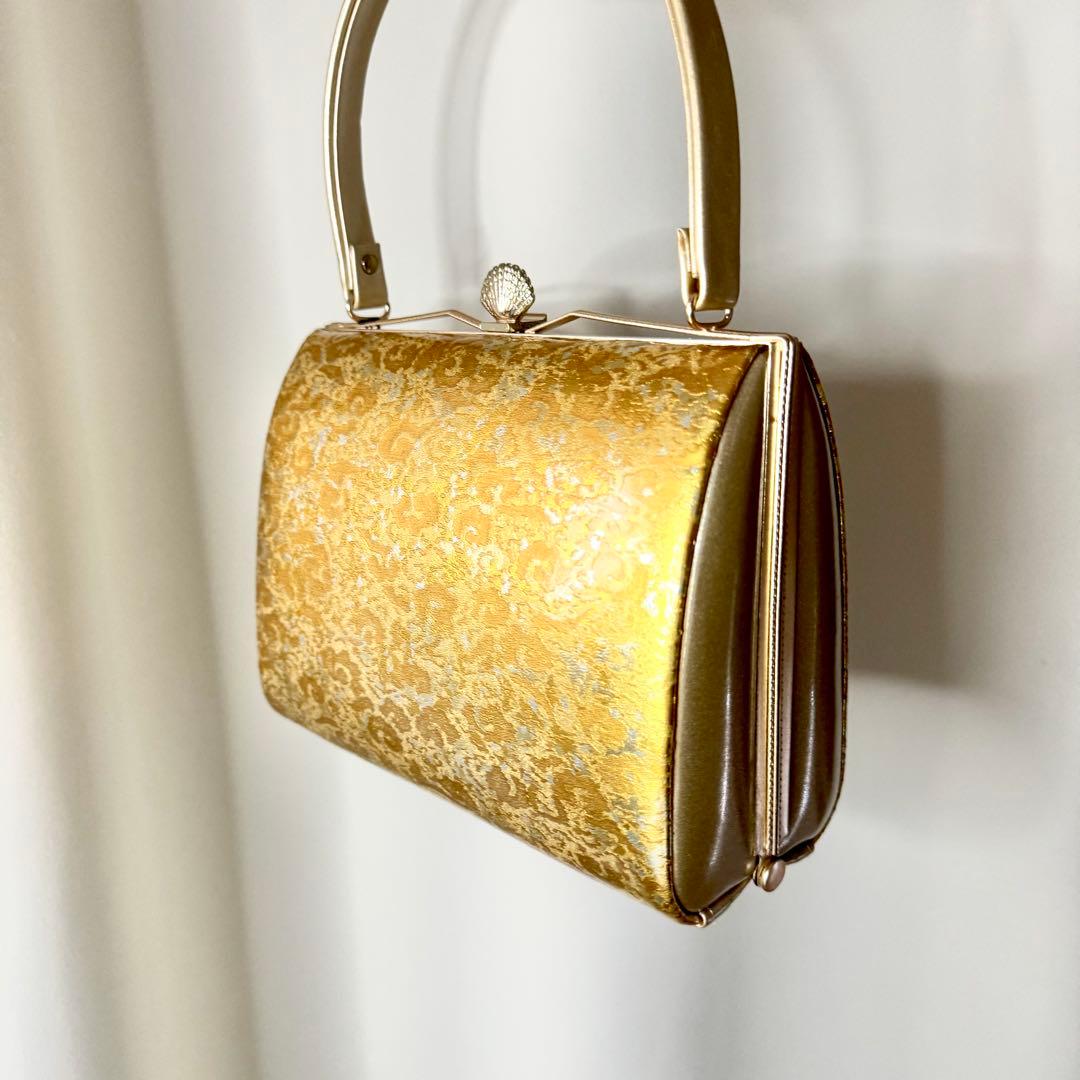 【新品】長期保管品　和装小物　草履バッグセット　卒業式　結婚式 ハンドバッグ