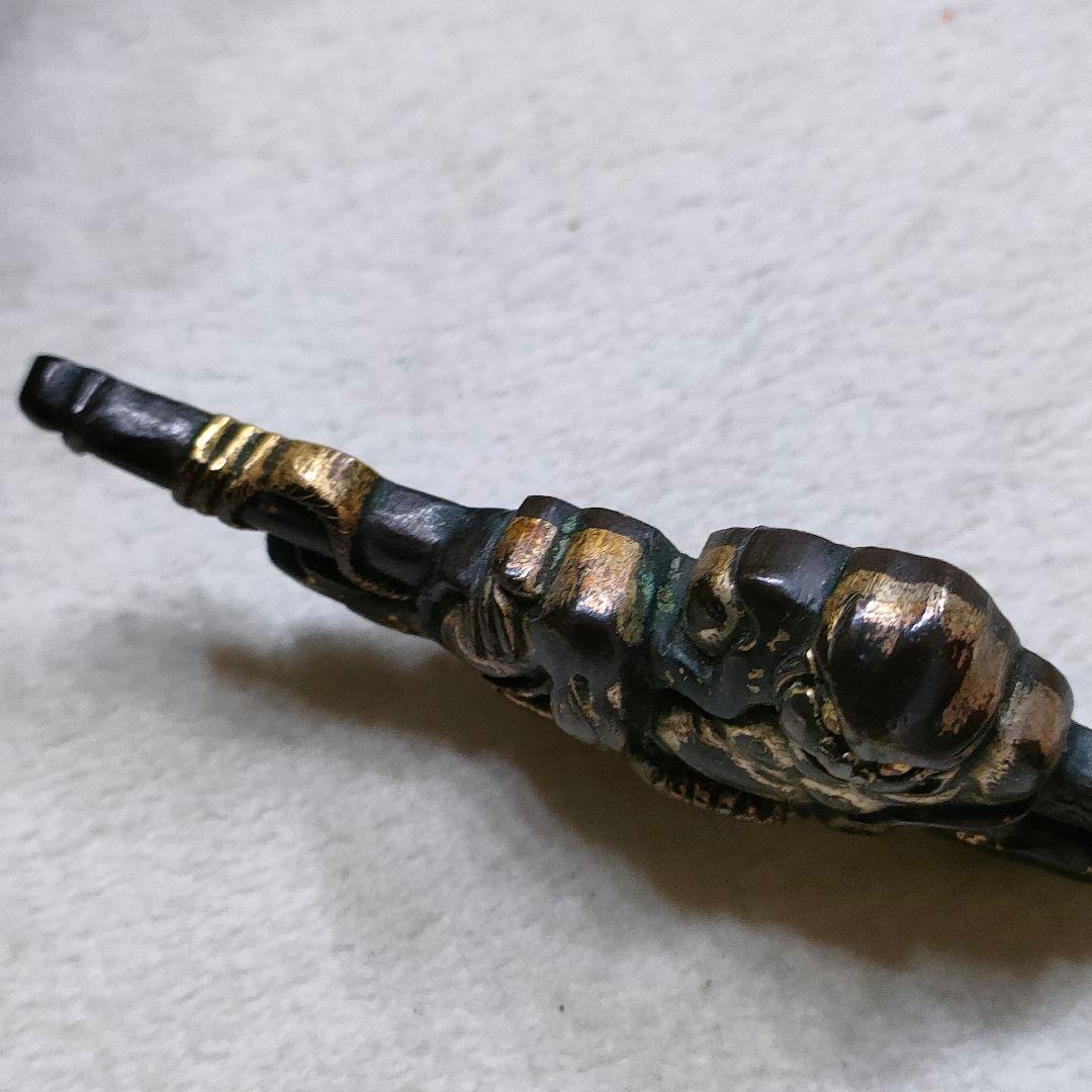 2AF69　赤銅　日本刀 　刀装具 骨董 古美術 江戸期