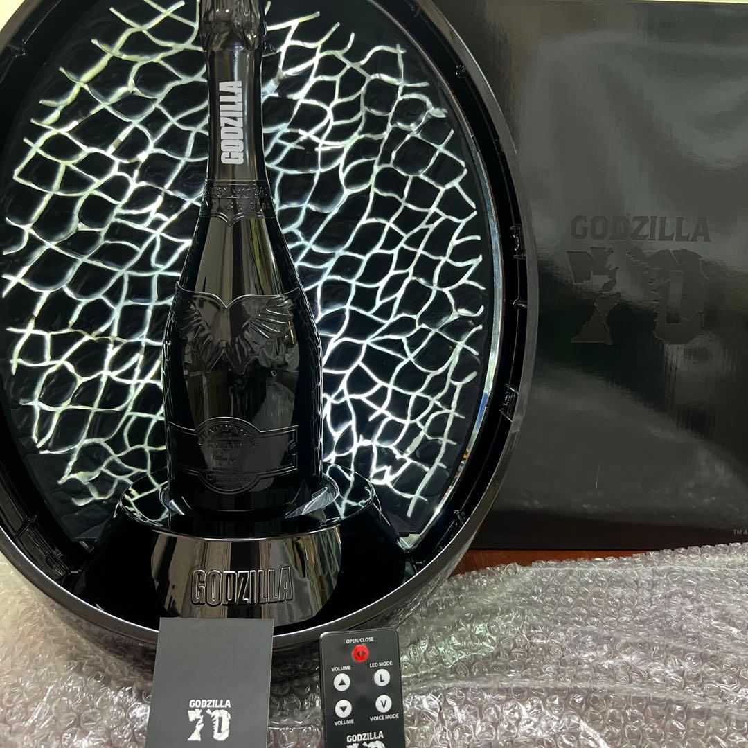エンジェル シャンパンGODZILLA 70周年記念ボトル