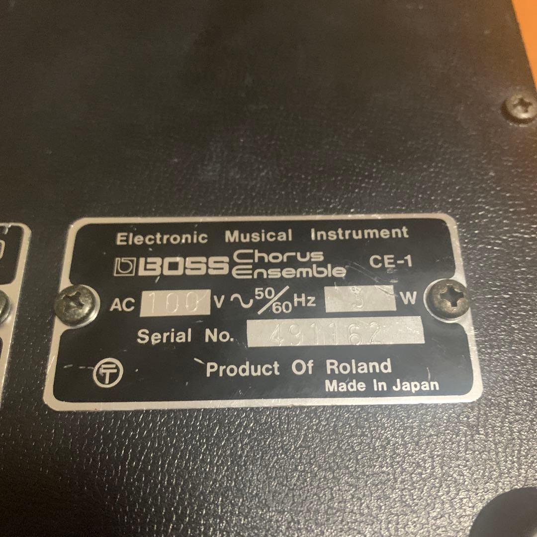 Roland BOSS CE-1 chorus ビンテージ　※訳あり