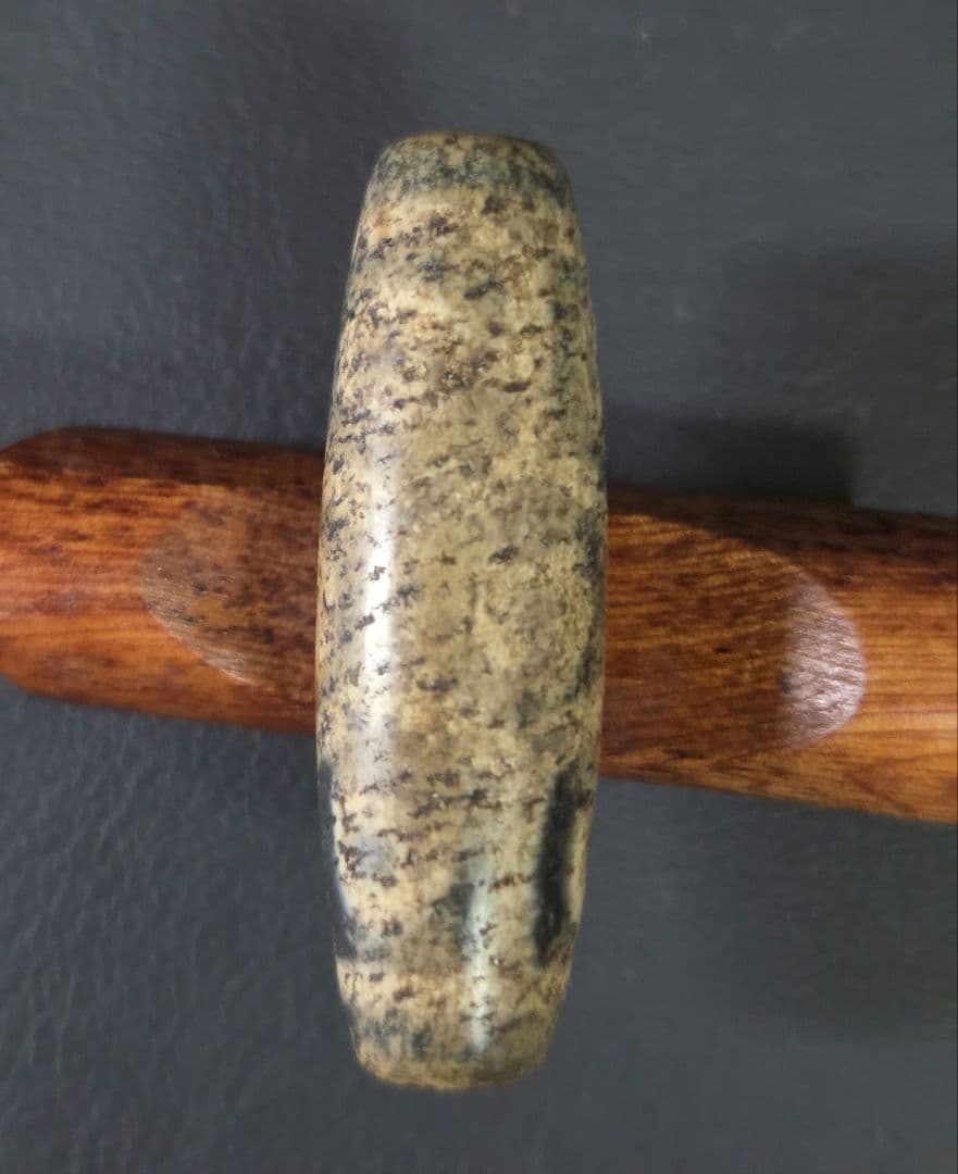 790　天珠　亀甲長壽九眼天珠　dzibeads　！