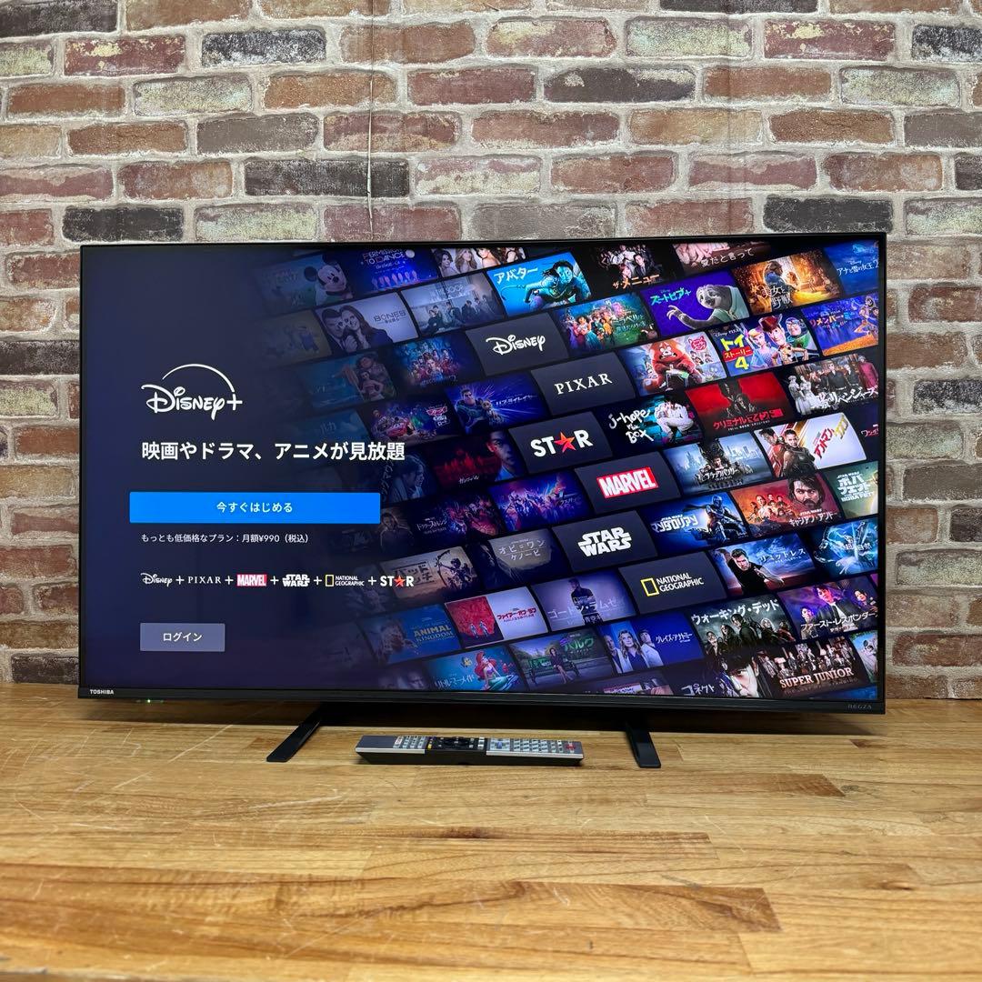 東芝 50V型 4K液晶テレビ 50C350X REGZA ネット動画アプリ対応