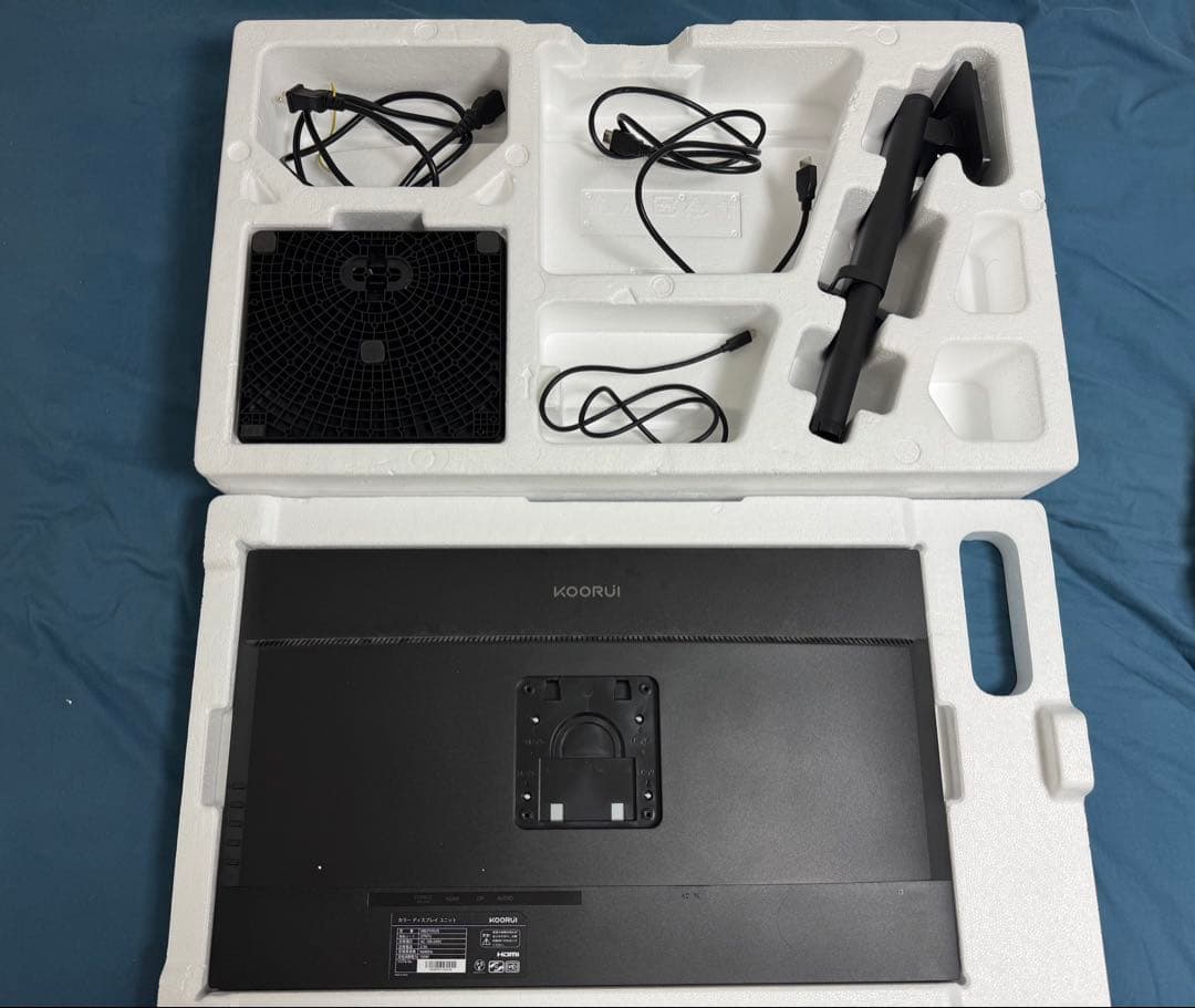 KOORUI 27インチ4K モニター IPS 非光沢 ディスプレイ 27N7U