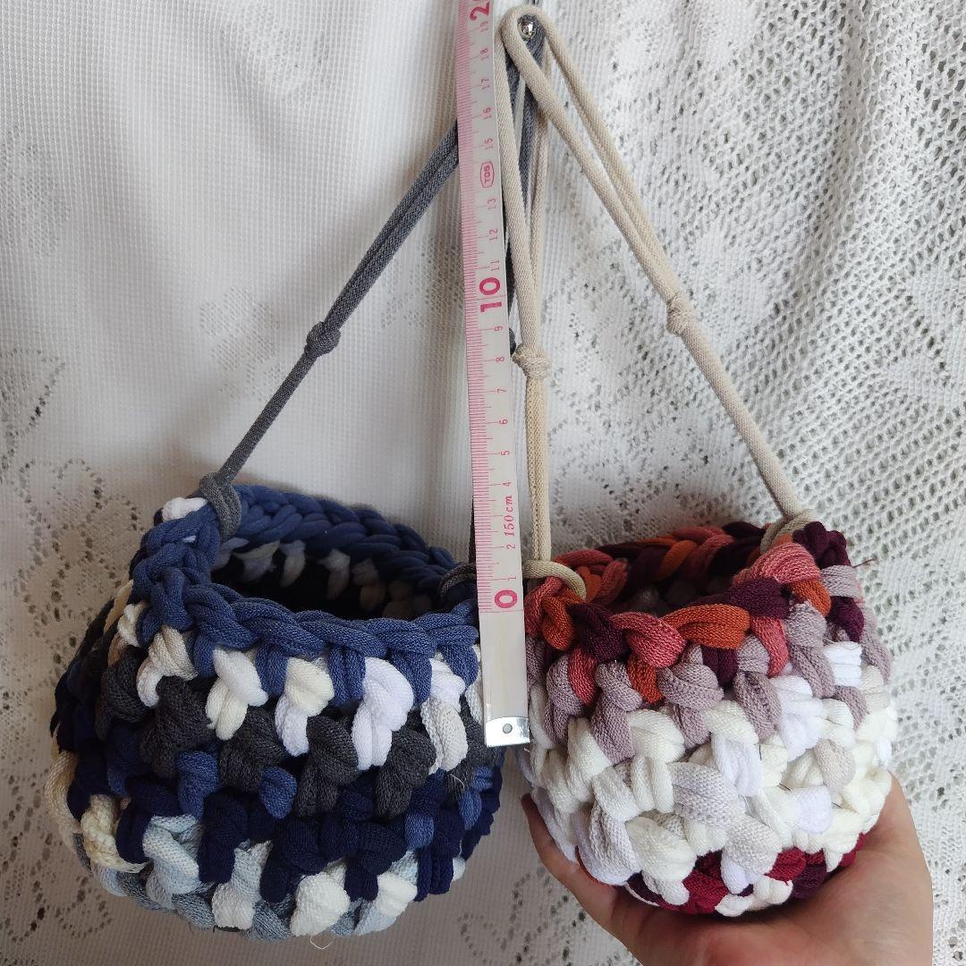 リクエストページ♡モモンガかごポーチ♡カラーお任せ２個セットハンギングバスケット