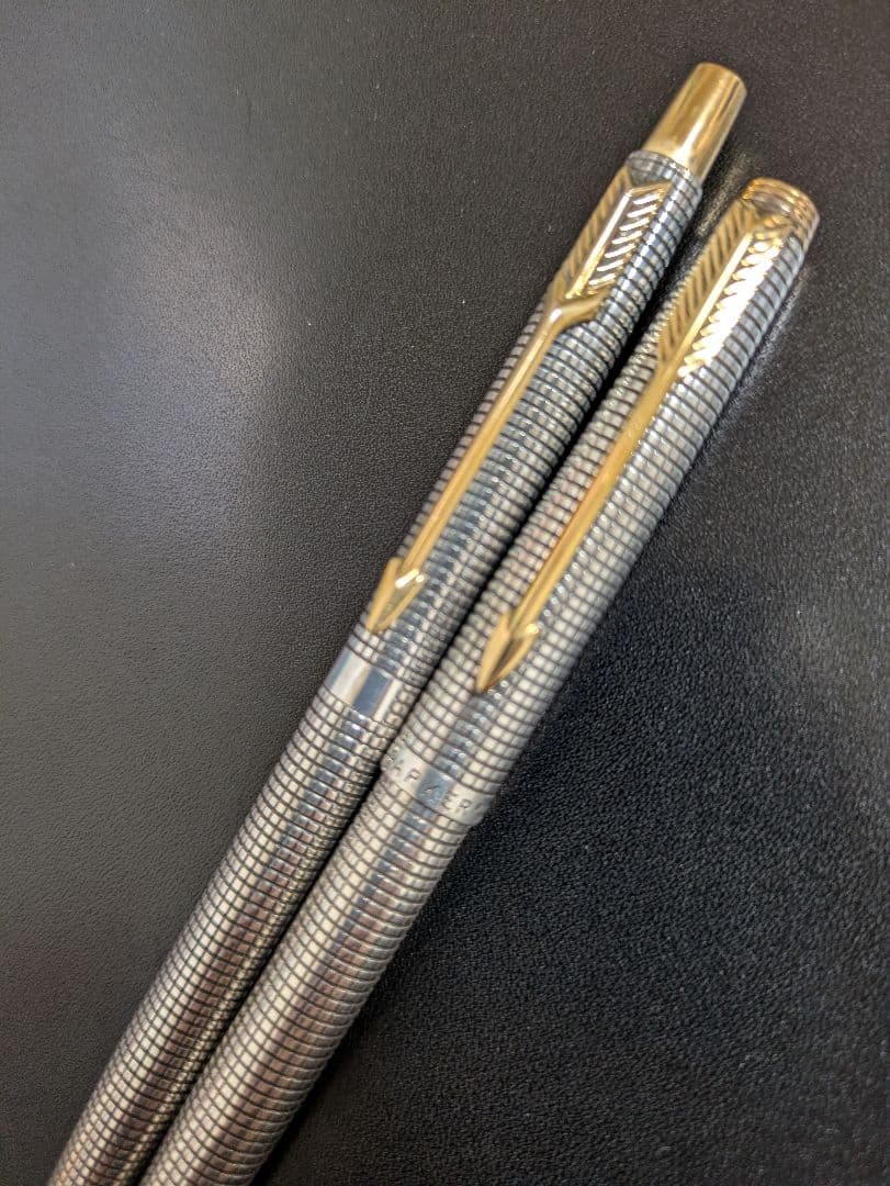 値下パーカー シズレ スターリングシルバーボールペン&シャープペンシル2本セット