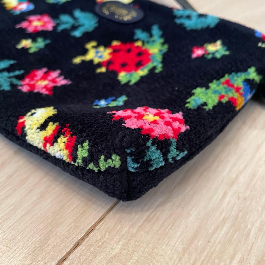 フェイラー　ハイジ　ミニポシェットショルダーバッグ　黒