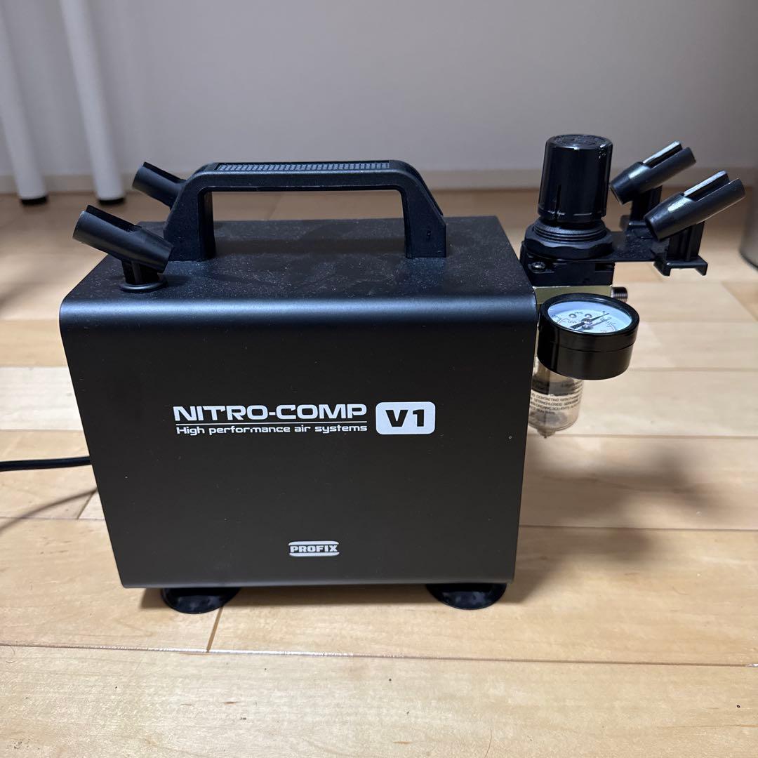 PROFIX ニトロコンプ V1 オイルレス エアコンプレッサー