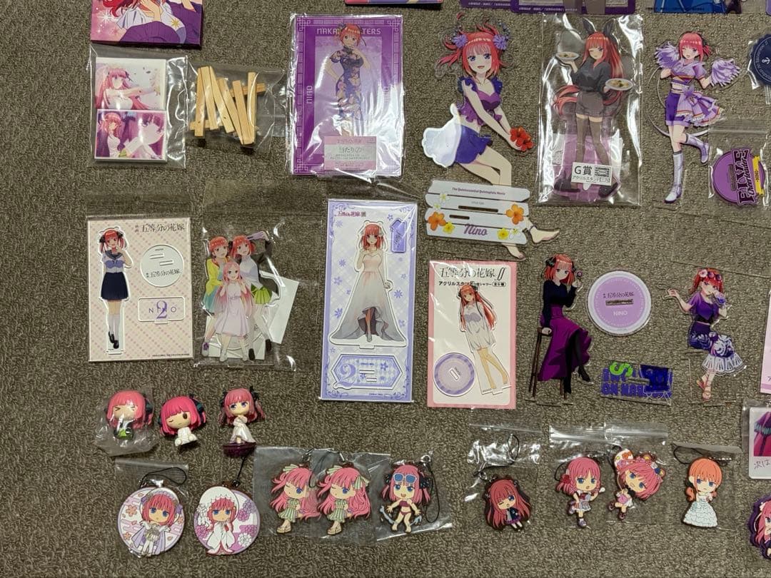 五等分の花嫁　中野二乃　グッズまとめ売り