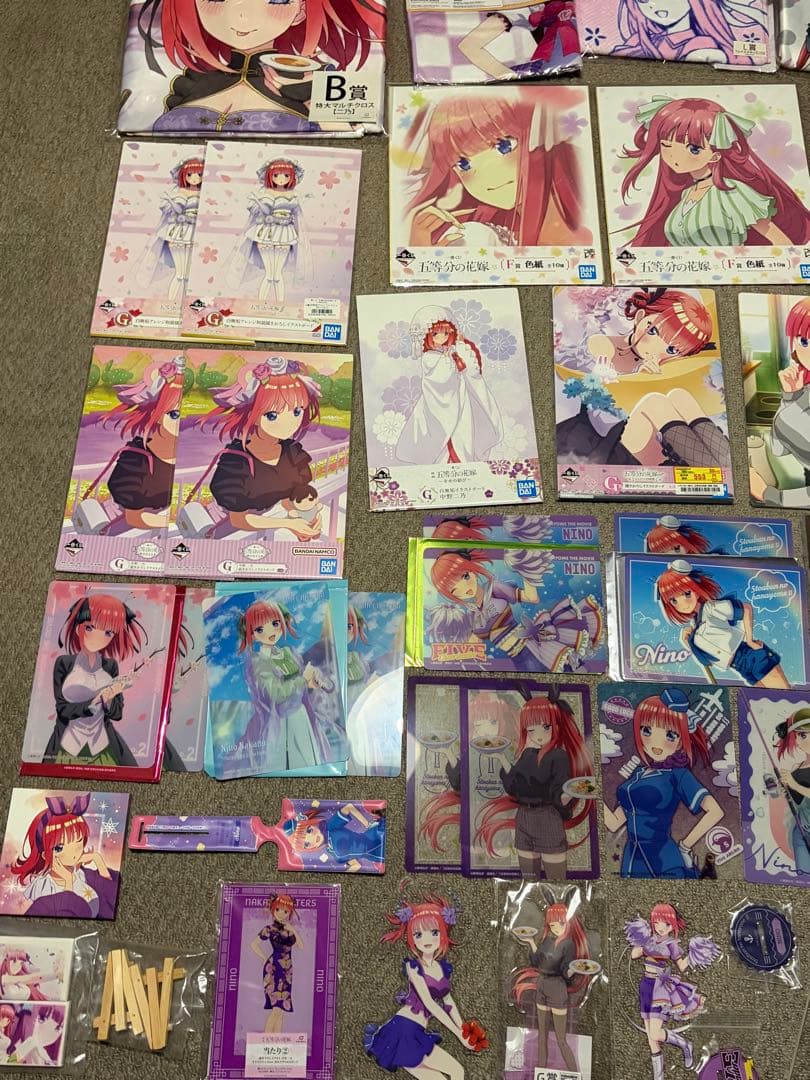 五等分の花嫁　中野二乃　グッズまとめ売り