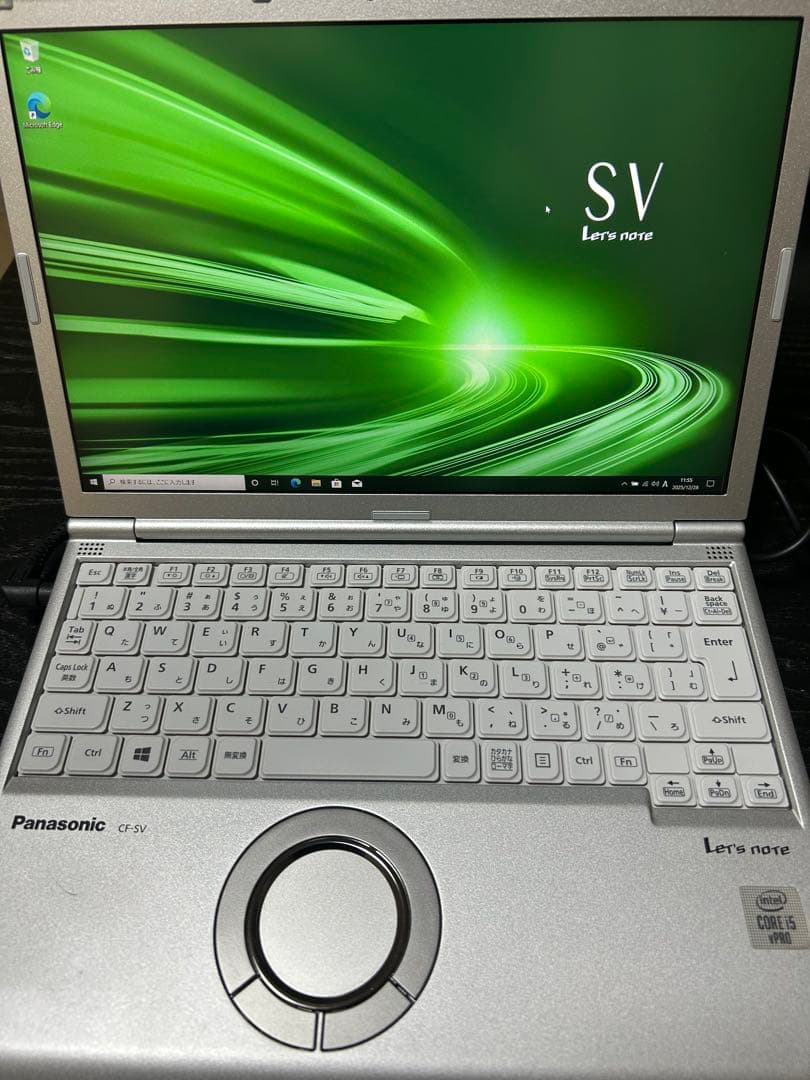 レッツノート　cf-sv9 工場出荷状態