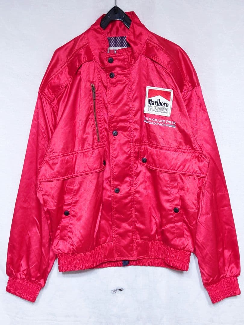 希少 Marlboro YAMAHA レーシングジャケット ブルゾン ジャンパー