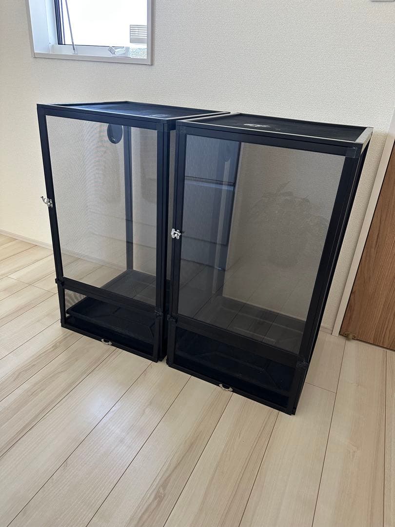 ※専用※ 爬虫類　カメレオン　メッシュケージ　2台　45×45×80