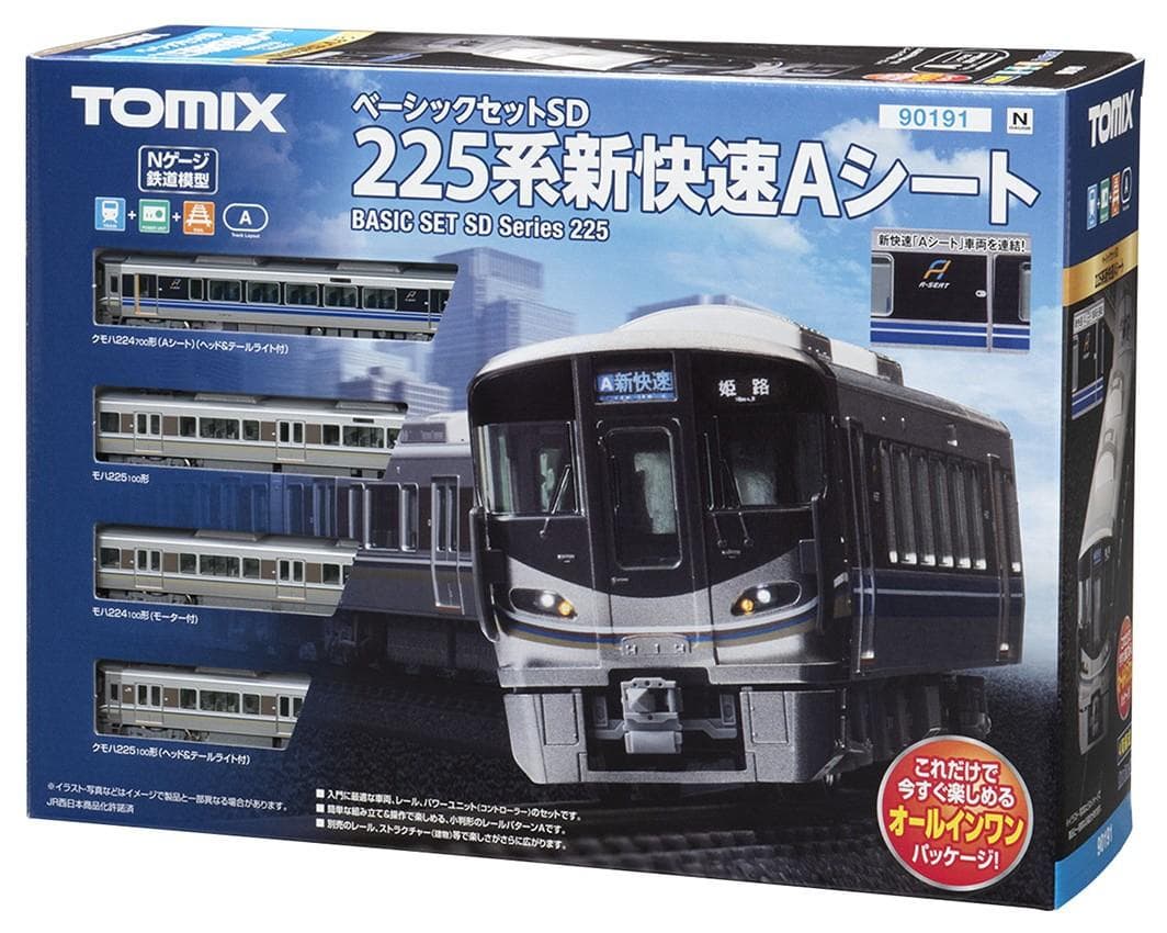 TOMIX 90191 ベーシックセットSD 225系新快速Aシート