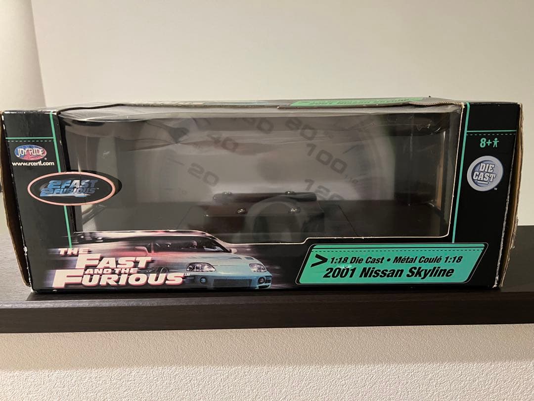 ワイルドスピード1/18ブライアンスカイラインGT-R