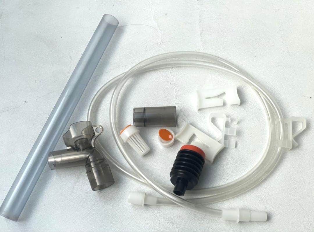 ガラス水槽 中型 収納付き 黒、アクアリウム一式