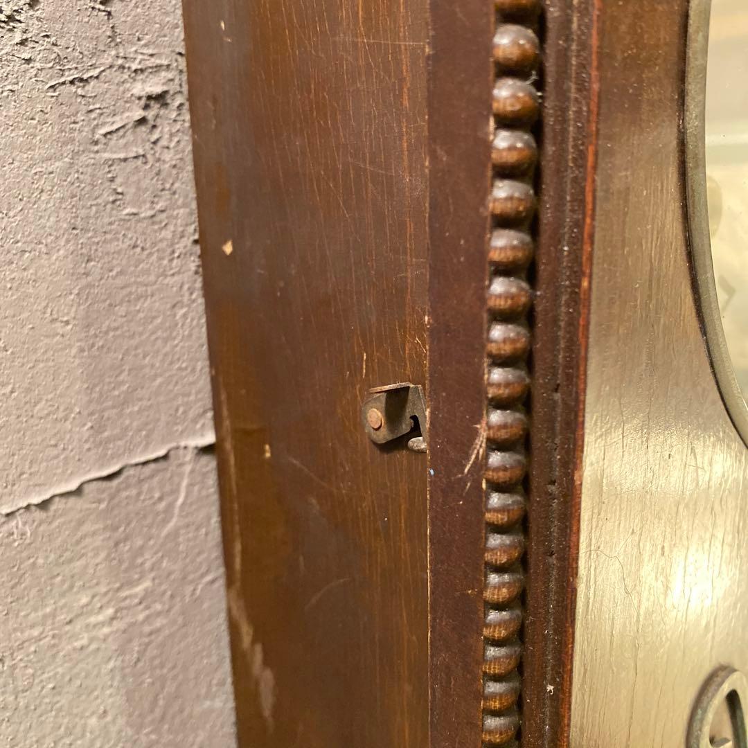 明治時計 柱時計 ヴィンテージ アンティーク インテリア 壁掛け