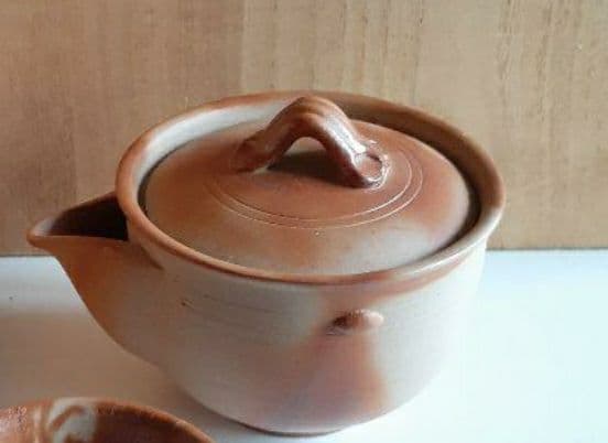 備前焼/茶器/急須/湯冷/湯呑5個